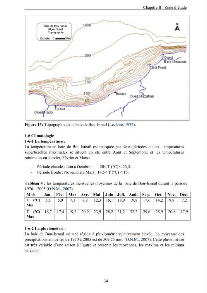 Les métaux traces dans les sédiments de la baie de Bou-Ismail