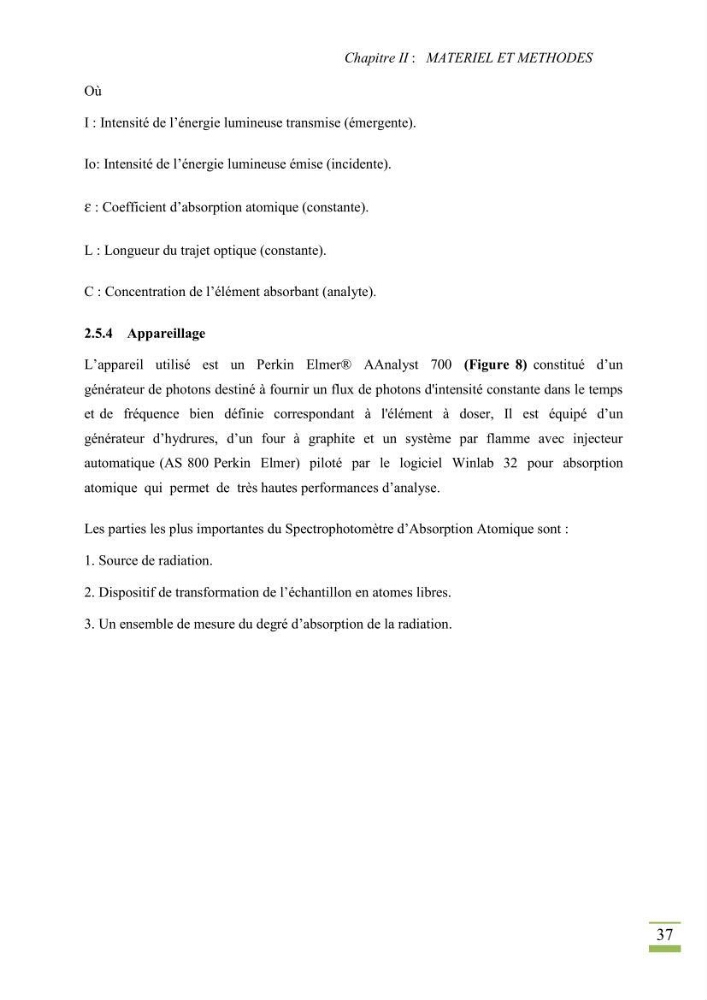 Bioaccumulation des métaux lourds chez Patella sp