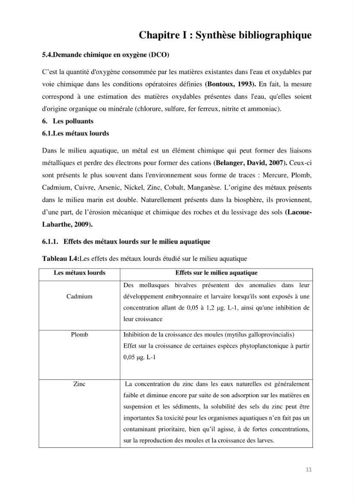 Etude de procédés et suivi du processus de dessalement des eaux de mer cas station Fouka marine