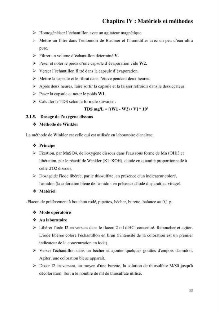 Etude de procédés et suivi du processus de dessalement des eaux de mer cas station Fouka marine