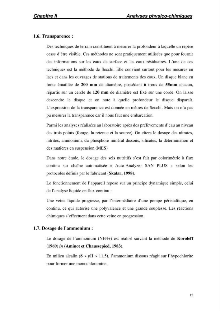 Suivi technique de la conception d\'une écoloserie mobile pour poissons d\'eau douce à Ouricia (W de Sétif)