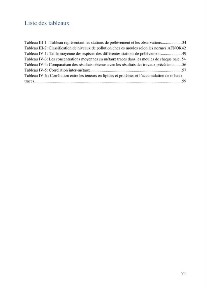Bioaccumulation des métaux traces chez les moules de la côte algéroise: