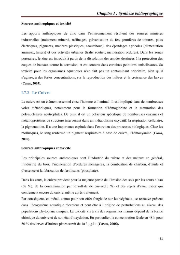 Bioaccumulation des métaux traces chez les moules de la côte algéroise:
