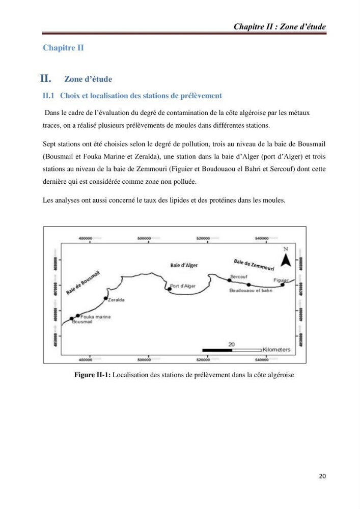 Bioaccumulation des métaux traces chez les moules de la côte algéroise: