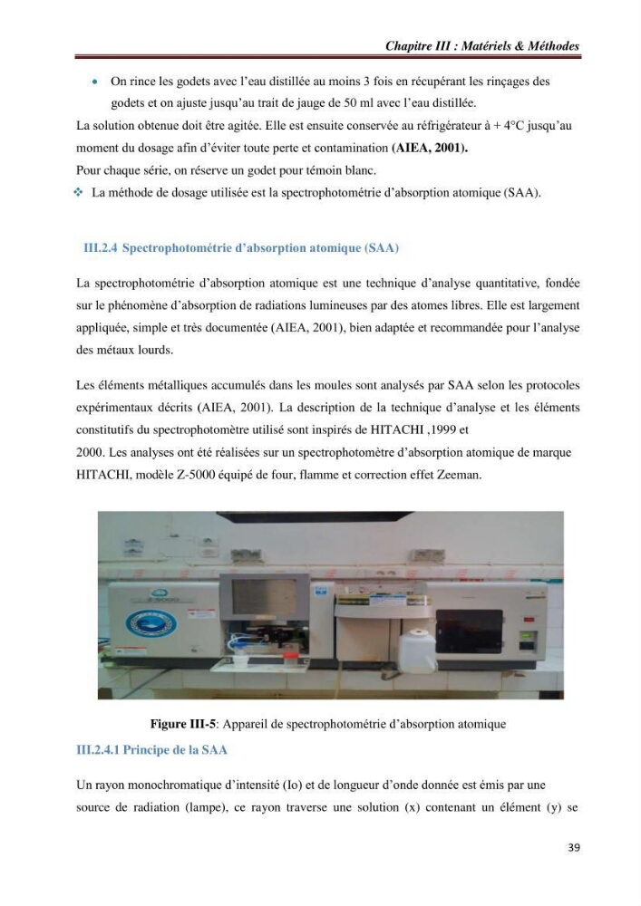 Bioaccumulation des métaux traces chez les moules de la côte algéroise: