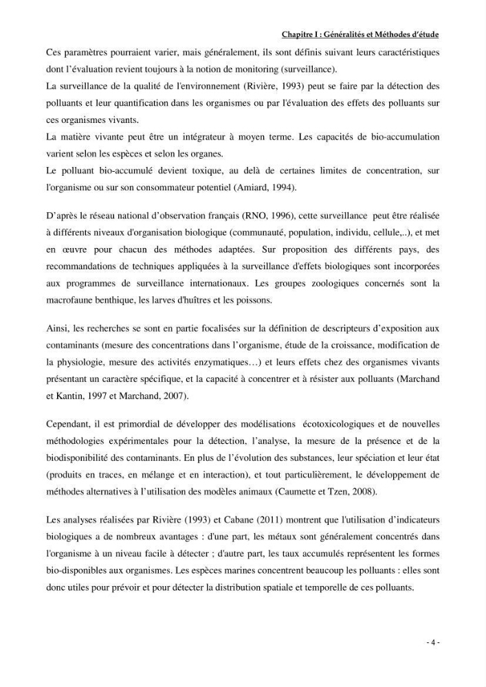 Utilisation du sar à tête noire (diplodus vulgaris, Geoffroy St Hilaire, 1817) comme modèle bio-indicateur dans la région d\'alger: comportement, gestion et surveillance