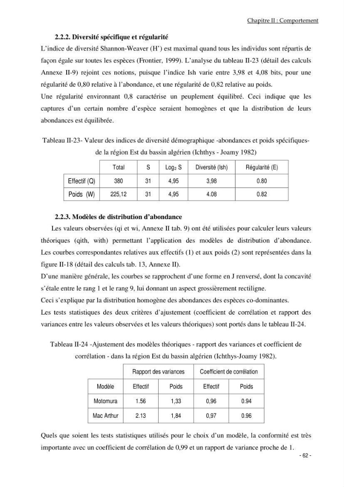 Utilisation du sar à tête noire (diplodus vulgaris, Geoffroy St Hilaire, 1817) comme modèle bio-indicateur dans la région d\'alger: comportement, gestion et surveillance