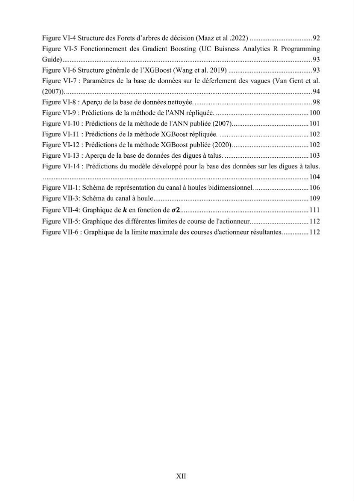 Modélisation des effets de la houle sur la stabilité et franchissement des ouvrages maritimes
