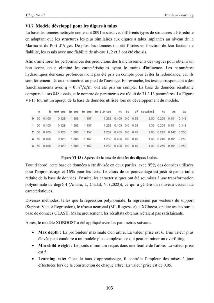 Modélisation des effets de la houle sur la stabilité et franchissement des ouvrages maritimes