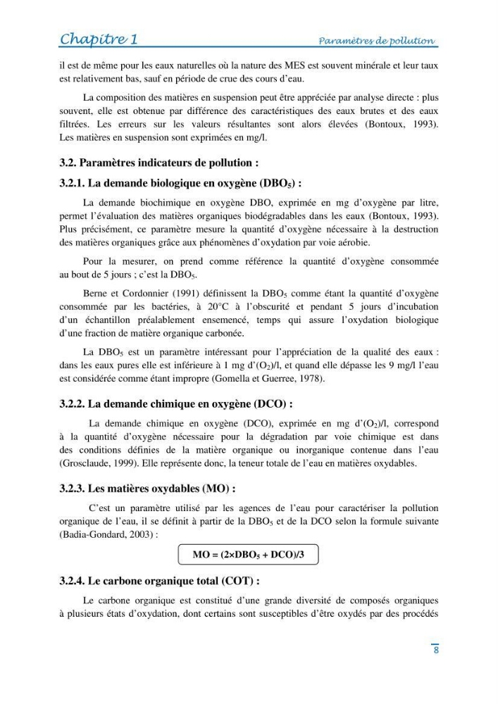 Impact des eaux usées et des embouchures des oueds sur la qualité des eaux de la baie de BouIsmail: