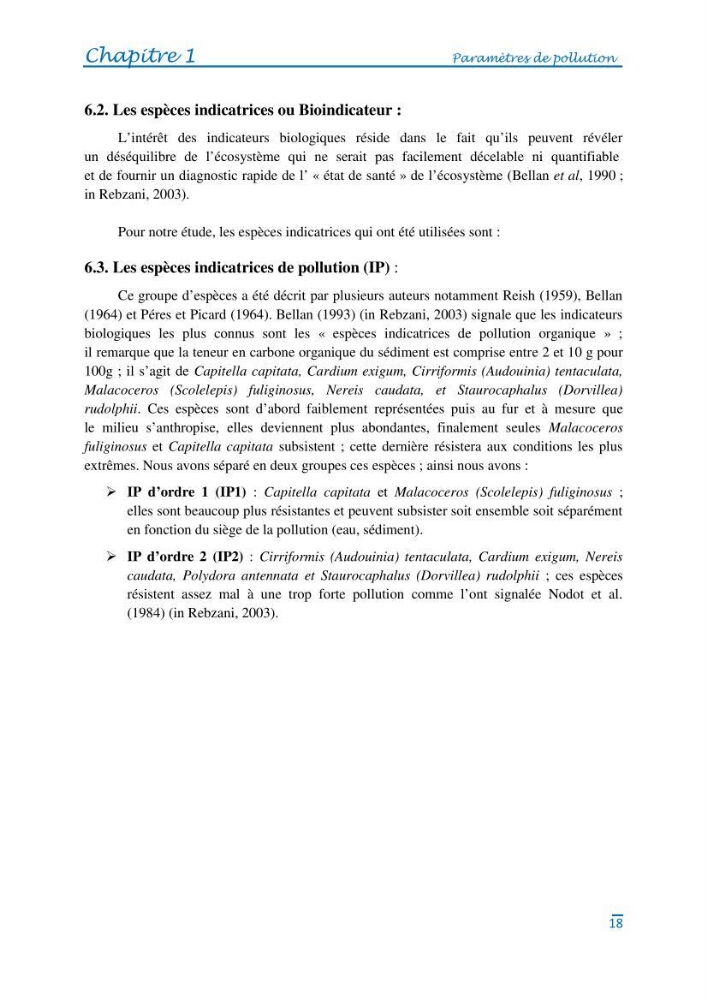 Impact des eaux usées et des embouchures des oueds sur la qualité des eaux de la baie de BouIsmail: