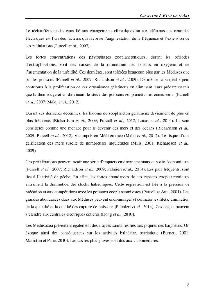 Peuplements de medusozoa des cots algeriennes : biodiversite,distribution quantitative et intractions au reseau trophique pelaique