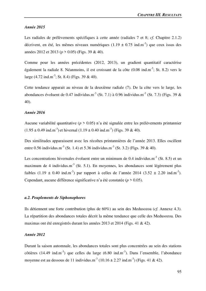 Peuplements de medusozoa des cots algeriennes : biodiversite,distribution quantitative et intractions au reseau trophique pelaique