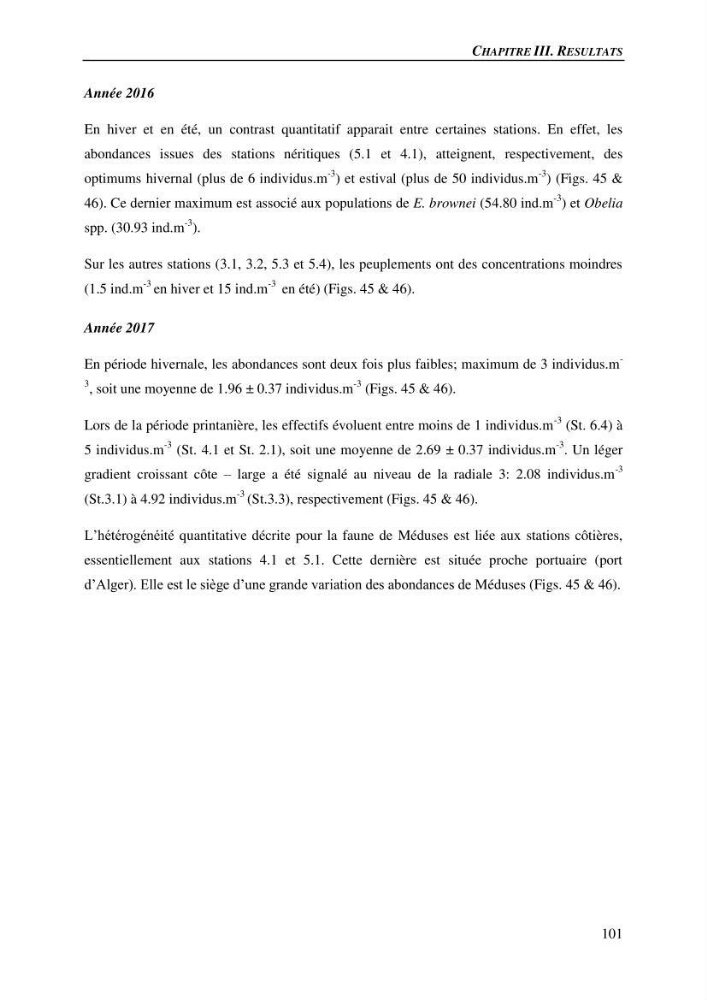 Peuplements de medusozoa des cots algeriennes : biodiversite,distribution quantitative et intractions au reseau trophique pelaique