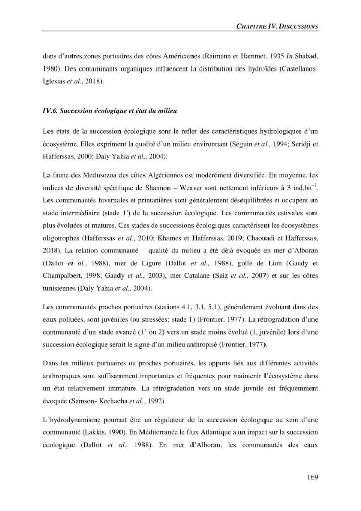 Peuplements de medusozoa des cots algeriennes : biodiversite,distribution quantitative et intractions au reseau trophique pelaique