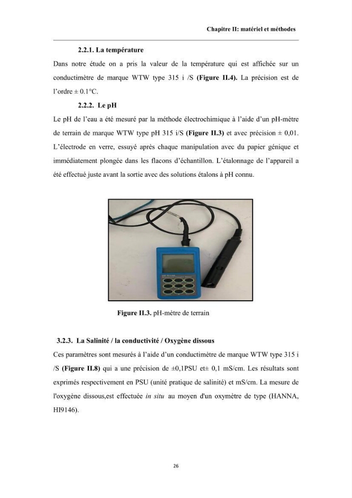 Contribution à l’évaluation de la qualité environmental d’une ferme aquacole: