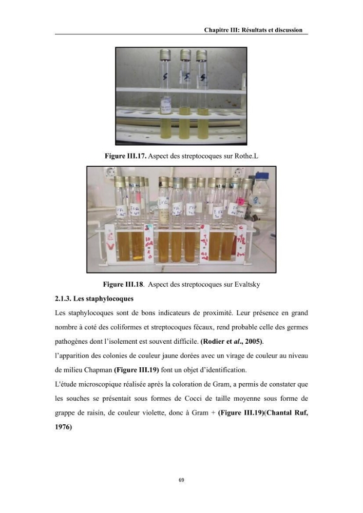 Contribution à l’évaluation de la qualité environmental d’une ferme aquacole: