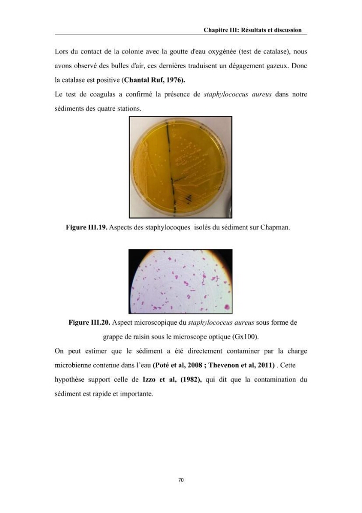 Contribution à l’évaluation de la qualité environmental d’une ferme aquacole: