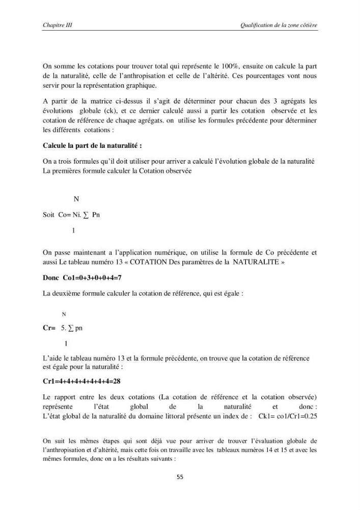 Contribution méthodologique au bilan-diagnostic du \" plan GIZC de Réghaia \"