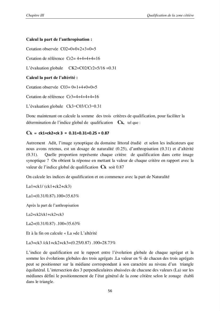 Contribution méthodologique au bilan-diagnostic du \" plan GIZC de Réghaia \"