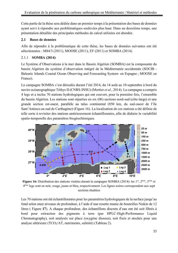 Pénétration du carbone anthropique en Méditerranée occidentale: étude de l’acidification des eaux marines