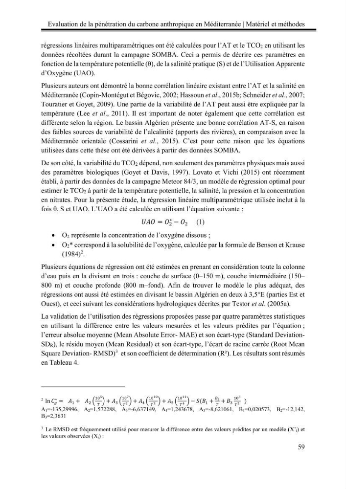 Pénétration du carbone anthropique en Méditerranée occidentale: étude de l’acidification des eaux marines