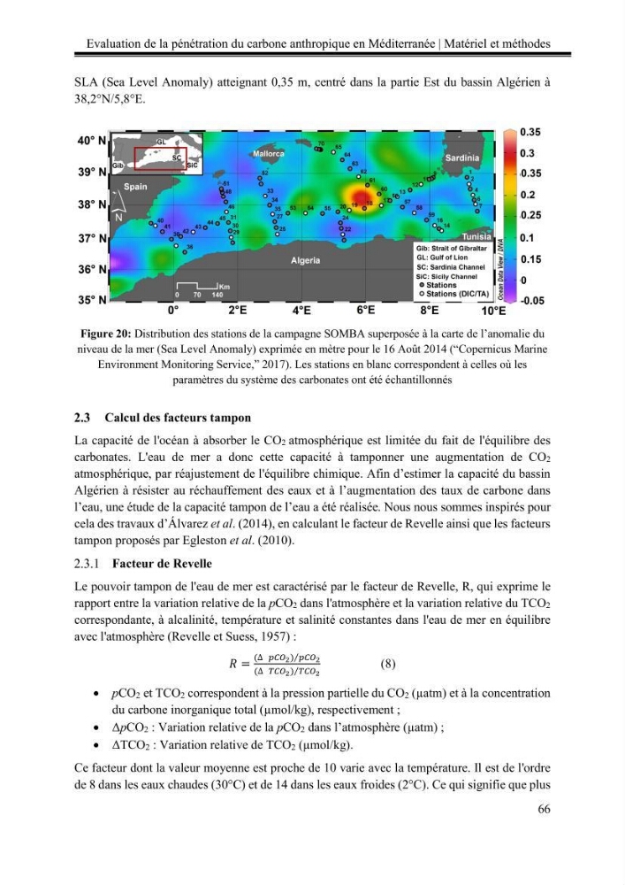 Pénétration du carbone anthropique en Méditerranée occidentale: étude de l’acidification des eaux marines