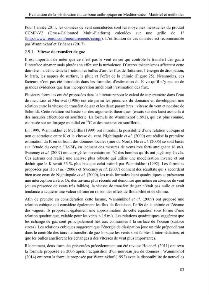 Pénétration du carbone anthropique en Méditerranée occidentale: étude de l’acidification des eaux marines