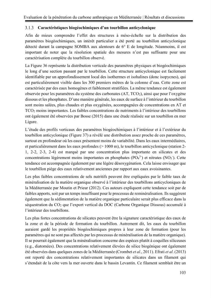 Pénétration du carbone anthropique en Méditerranée occidentale: étude de l’acidification des eaux marines