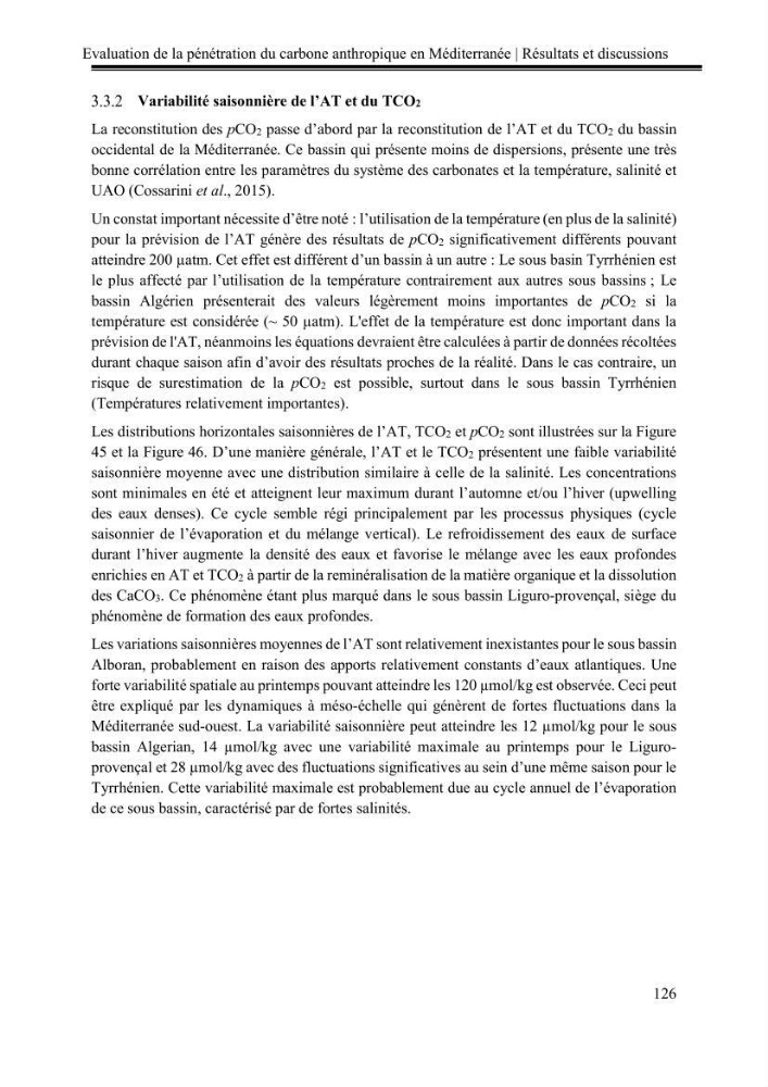Pénétration du carbone anthropique en Méditerranée occidentale: étude de l’acidification des eaux marines