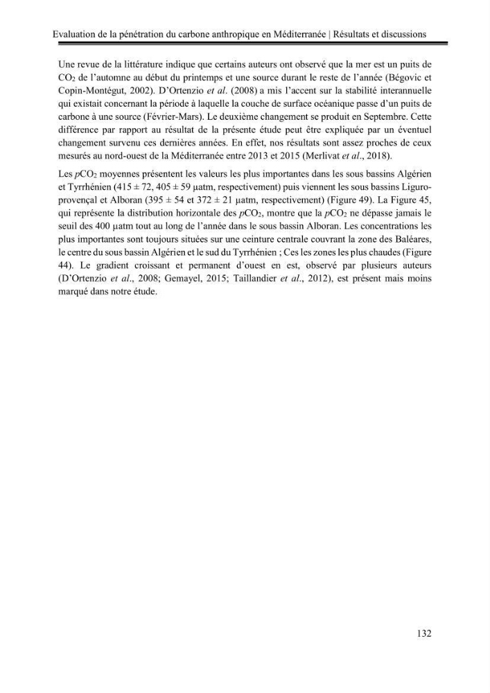 Pénétration du carbone anthropique en Méditerranée occidentale: étude de l’acidification des eaux marines