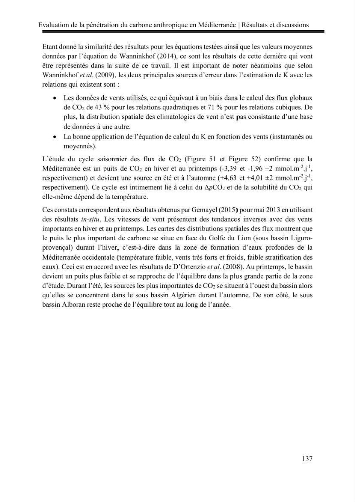 Pénétration du carbone anthropique en Méditerranée occidentale: étude de l’acidification des eaux marines