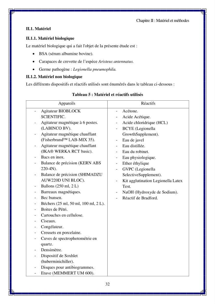 Valorisation biotechnologique des coproduits de crustacés: étude de l’efficacité du traitement avec du chitosane et de l’irradiation UV dans l’élimination de Legionella pneumophila