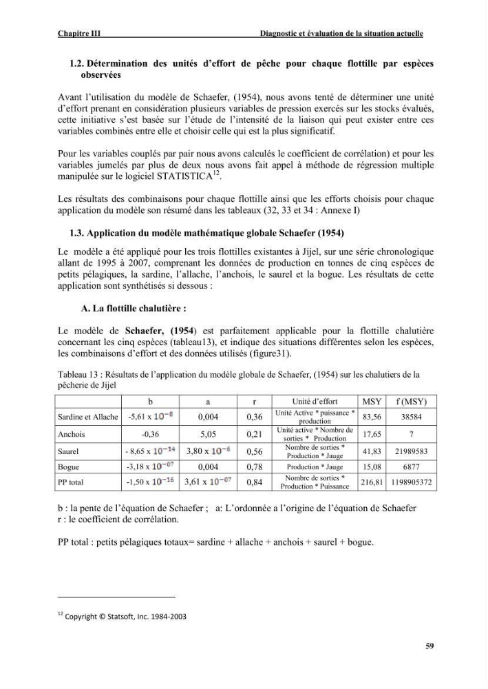Etude de la pêcherie de Jijel: interaction avec l\'aire marine de Taza (wilaya de Jijel)