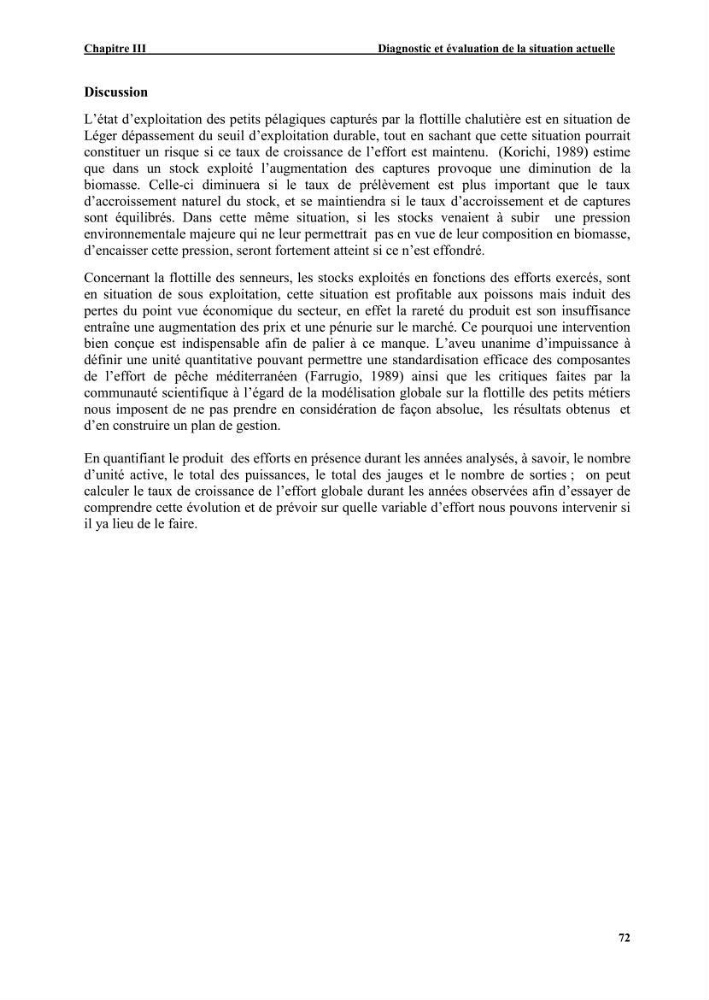 Etude de la pêcherie de Jijel: interaction avec l\'aire marine de Taza (wilaya de Jijel)