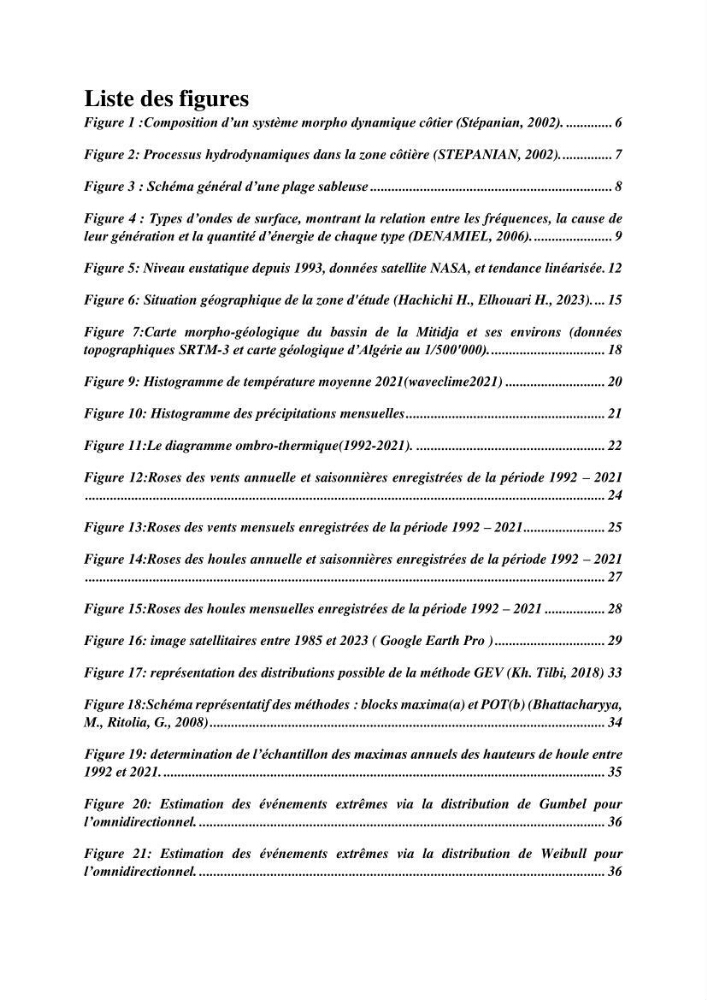 Impact des événements météo océaniques extrêmes sur l’évolution spatiotemporelle des côtes sableuses de la baie de Bou Ismail