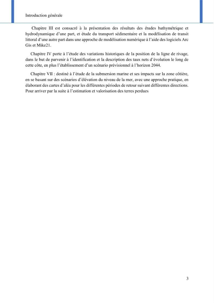 Impact des événements météo océaniques extrêmes sur l’évolution spatiotemporelle des côtes sableuses de la baie de Bou Ismail