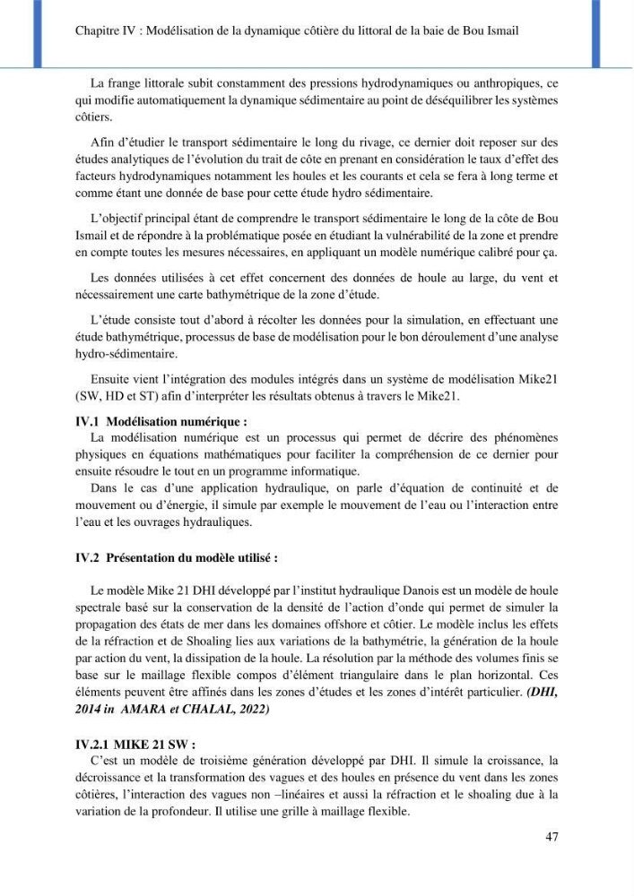 Impact des événements météo océaniques extrêmes sur l’évolution spatiotemporelle des côtes sableuses de la baie de Bou Ismail