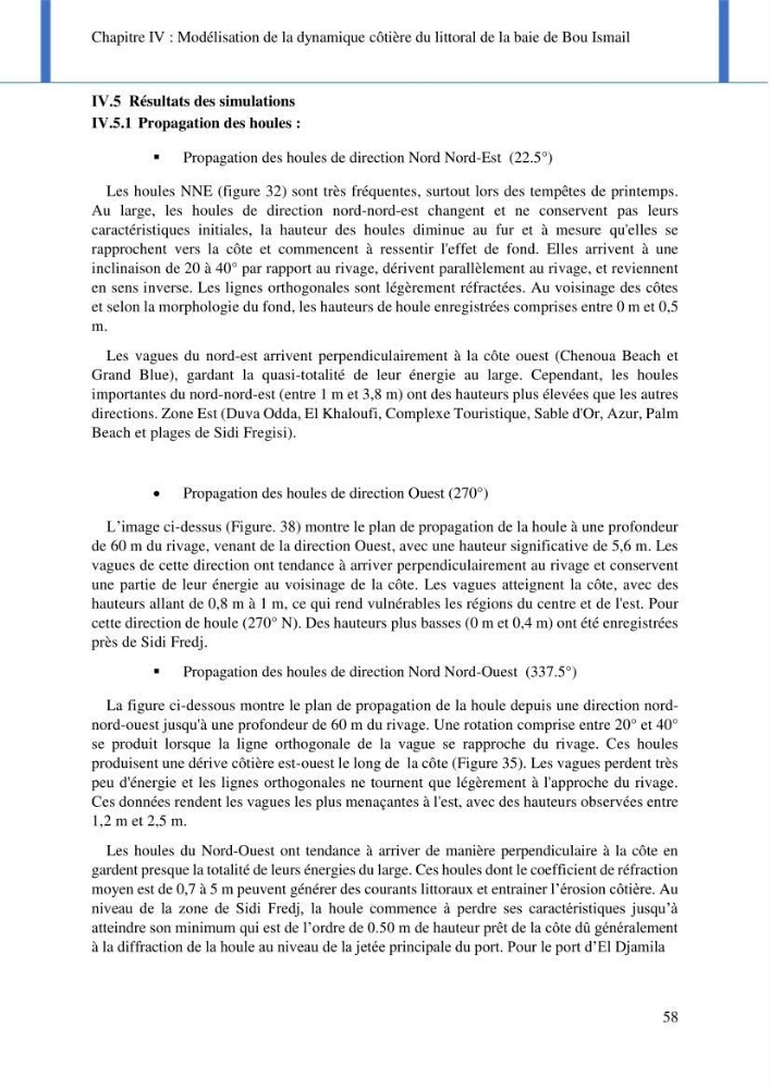 Impact des événements météo océaniques extrêmes sur l’évolution spatiotemporelle des côtes sableuses de la baie de Bou Ismail