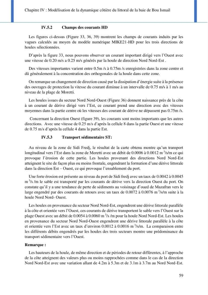 Impact des événements météo océaniques extrêmes sur l’évolution spatiotemporelle des côtes sableuses de la baie de Bou Ismail