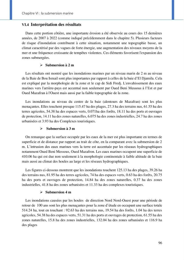 Impact des événements météo océaniques extrêmes sur l’évolution spatiotemporelle des côtes sableuses de la baie de Bou Ismail