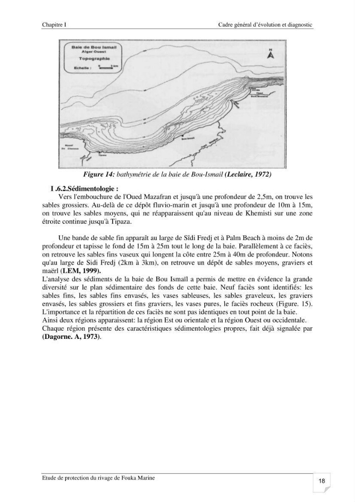 Etude de protection du rivage de Fouka marine