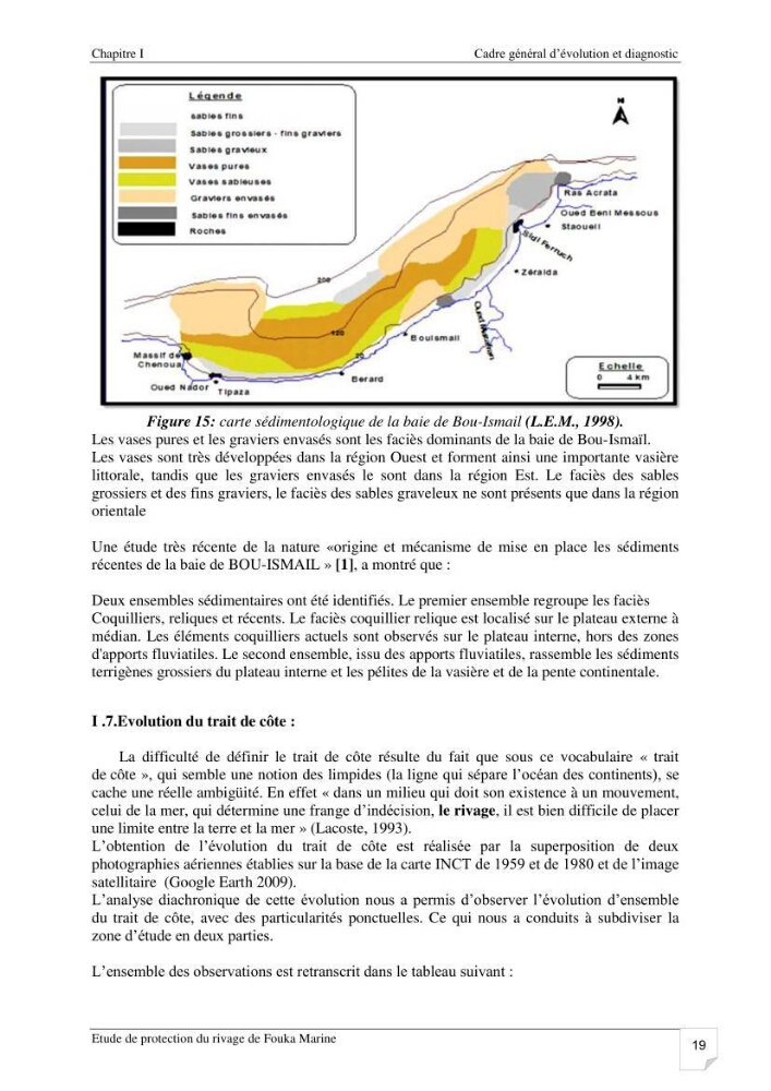 Etude de protection du rivage de Fouka marine