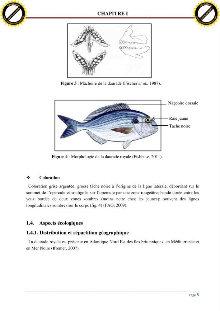 Inventaire des crustaces parasites des poissons de l\'eau de mer