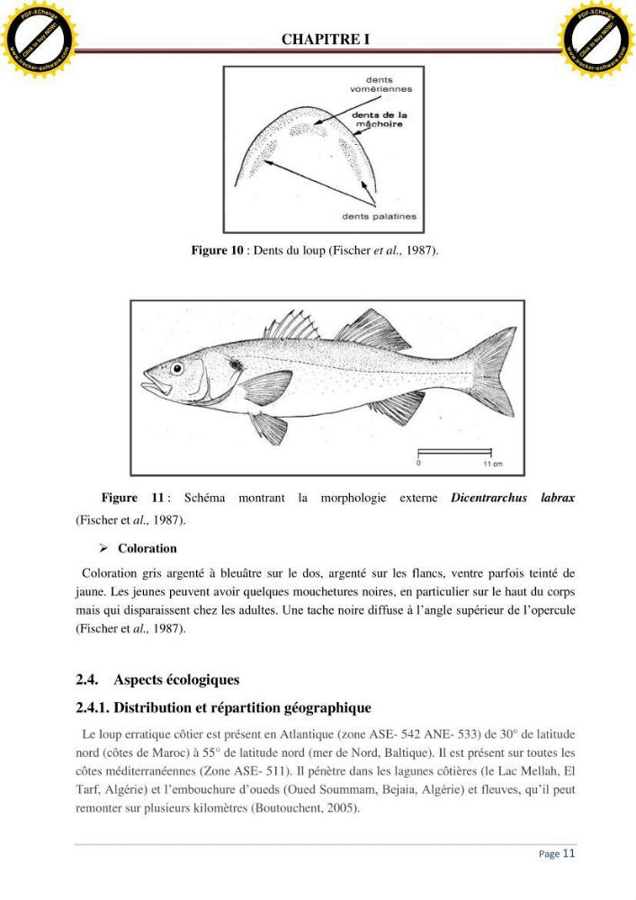 Inventaire des crustaces parasites des poissons de l\'eau de mer