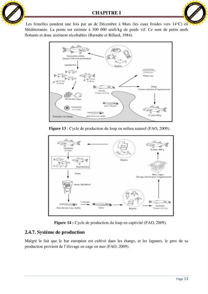 Inventaire des crustaces parasites des poissons de l\'eau de mer