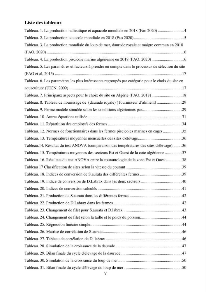 Contribution à la mise en place d’un protocole de gestion des fermes piscicoles en cages marines :