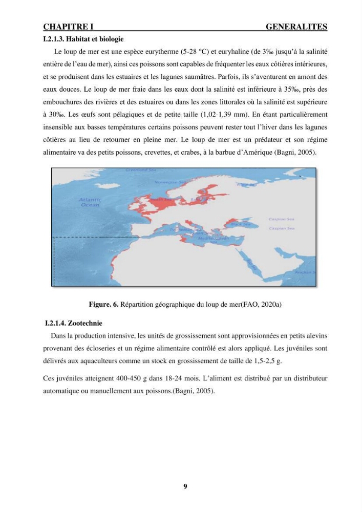 Contribution à la mise en place d’un protocole de gestion des fermes piscicoles en cages marines :