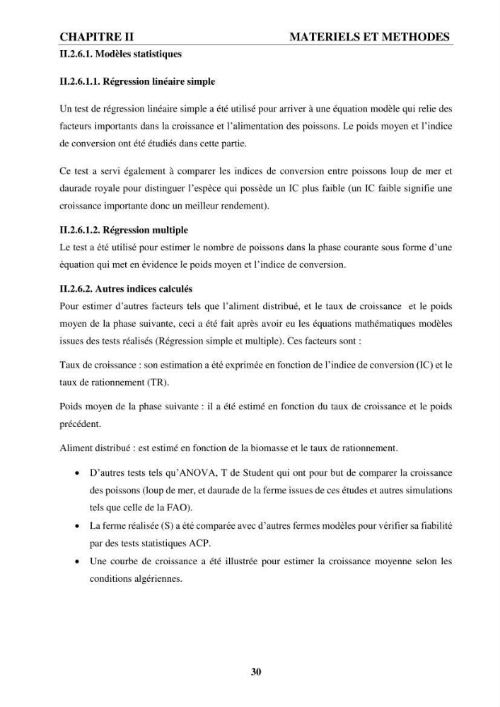 Contribution à la mise en place d’un protocole de gestion des fermes piscicoles en cages marines :