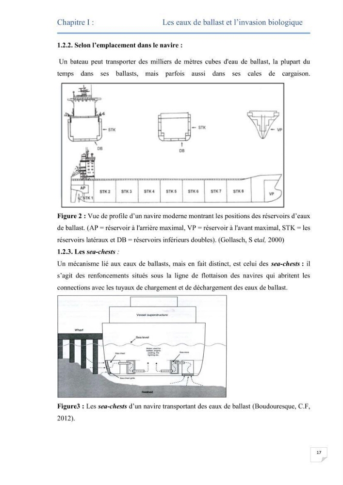 Contribution au développement d\'un modèle probabiliste pour estimer le risque d\'invasion par les eaux de ballast: cas de port d\'Arzew